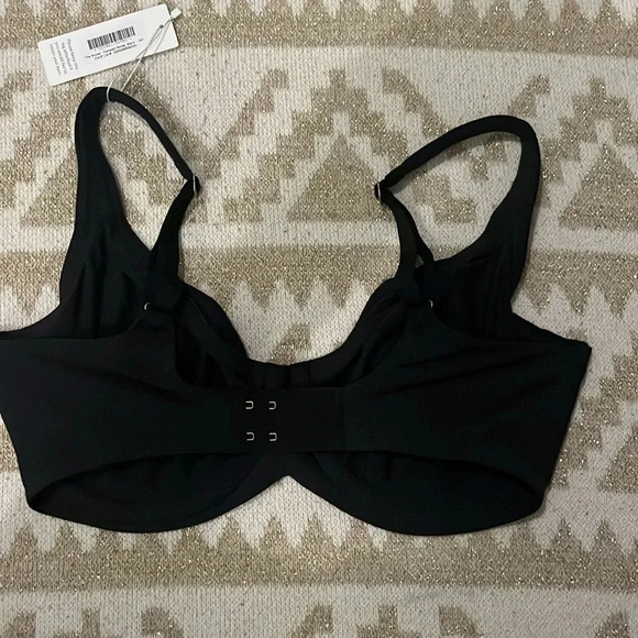 New CUUP The Scoop 34F Compact Modal Bra Black - Picture 2 of 4